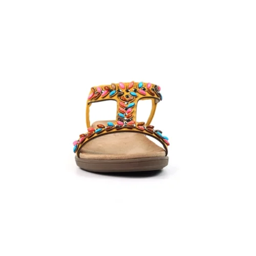 LUNAR Ravello Mustard Sandal -Slipper Supply Store ravello mustard sandal p7114 407041 image