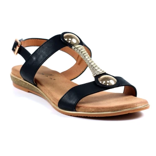 LUNAR Renoir Black Sandal 10 LUNAR Renoir Black Sandal -Slipper Supply Store renoir black sandal p5075 406075 image