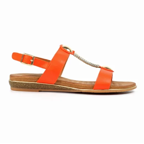LUNAR Renoir Orange Sandal
