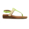 LUNAR Rimini Lime Green Sandal -Slipper Supply Store rimini lime green sandal p7180 410957 image