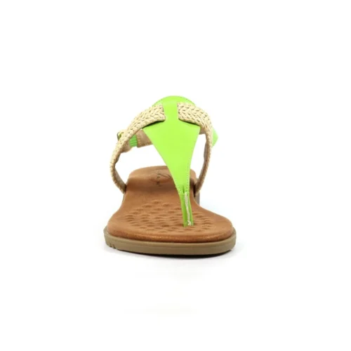 LUNAR Rimini Lime Green Sandal 12 LUNAR Rimini Lime Green Sandal -Slipper Supply Store rimini lime green sandal p7180 410969 image