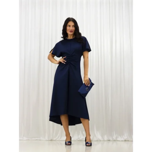 LUNAR Ripley Blue Satin Peep Toe -Slipper Supply Store ripley blue satin peep toe p6714 402047 image