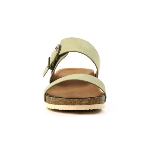 LUNAR Ripple Light Green Wedge Sandal -Slipper Supply Store ripple light green wedge sandal p7159 410105 image