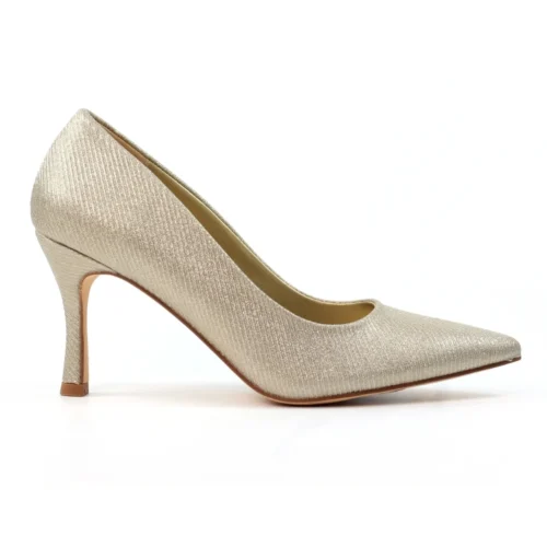 LUNAR Romance Gold Court Shoe