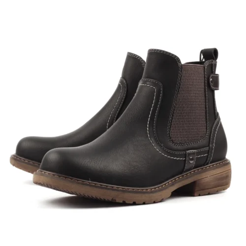 LUNAR Roxie III Black Ankle Boot -Slipper Supply Store roxie iii black ankle boot p7643 438602 image