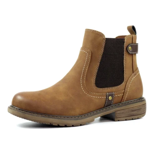 LUNAR Roxie III Tan Ankle Boot -Slipper Supply Store roxie iii tan ankle boot p7645 438686 image