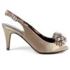LUNAR Sabrina Taupe Satin Slingback Court -Slipper Supply Store sabrina taupe satin slingback court p6725 382062 image