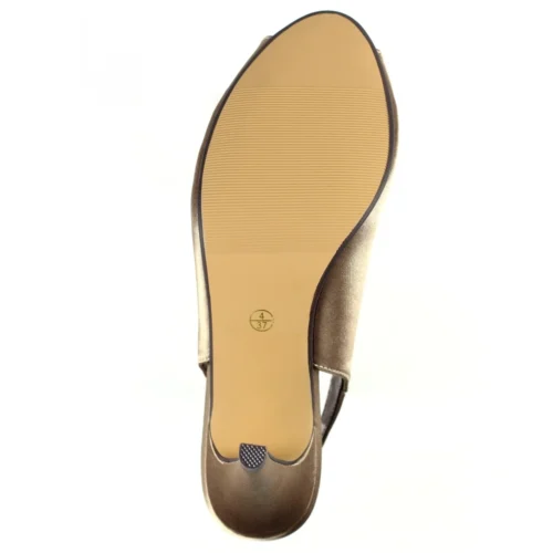 LUNAR Sabrina Taupe Satin Slingback Court -Slipper Supply Store sabrina taupe satin slingback court p6725 382104 image
