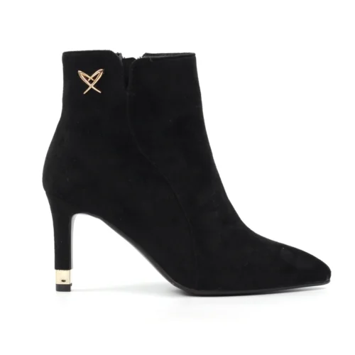LUNAR Sadie Black Ankle Boot