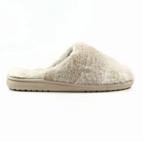 Salla Beige Mule Slipper