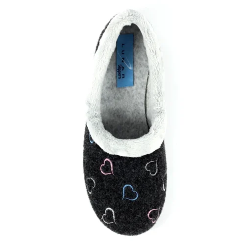 LUNAR Sandino Black Slipper -Slipper Supply Store sandino black slipper p6247 369469 image