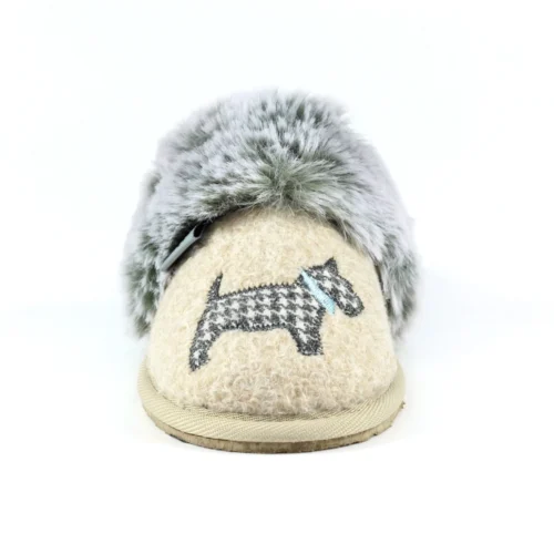 Scottie III Beige Mule Slipper 8 Scottie III Beige Mule Slipper -Slipper Supply Store scottie iii beige mule slipper p5469 327538 image