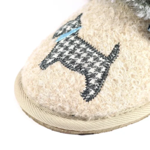 Scottie III Beige Mule Slipper 9 Scottie III Beige Mule Slipper -Slipper Supply Store scottie iii beige mule slipper p5469 327543 image