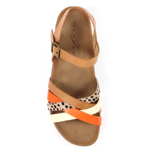 LUNAR Selina Camel Sandal -Slipper Supply Store selina camel sandal p7183 411089 image