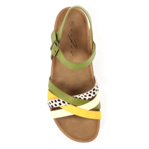 LUNAR Selina Green Sandal 15 LUNAR Selina Green Sandal -Slipper Supply Store selina green sandal p7184 411125 image