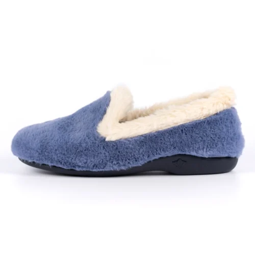 LUNAR Shake Blue Fur Trim Slipper 11 LUNAR Shake Blue Fur Trim Slipper -Slipper Supply Store shake blue fur trim slipper p4836 292051 image