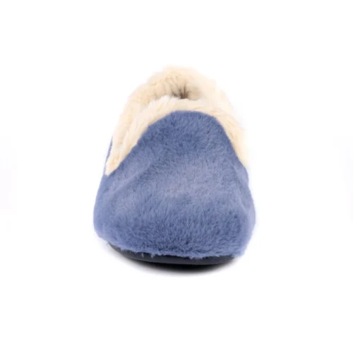 LUNAR Shake Blue Fur Trim Slipper 13 LUNAR Shake Blue Fur Trim Slipper -Slipper Supply Store shake blue fur trim slipper p4836 292063 image