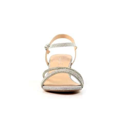 LUNAR Shazam Silver Block Heel Sandal 14 LUNAR Shazam Silver Block Heel Sandal -Slipper Supply Store shazam silver block heel sandal p7597 437184 image
