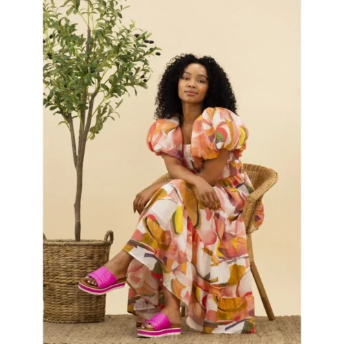 LUNAR Sorrento Fuchsia Leather Sandal -Slipper Supply Store sorrento fuchsia leather sandal p7280 417594 image