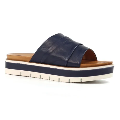 LUNAR Sorrento Navy Leather Sandal -Slipper Supply Store sorrento navy leather sandal p7279 417492 image