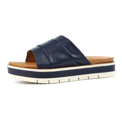 LUNAR Sorrento Navy Leather Sandal -Slipper Supply Store sorrento navy leather sandal p7279 417516 image