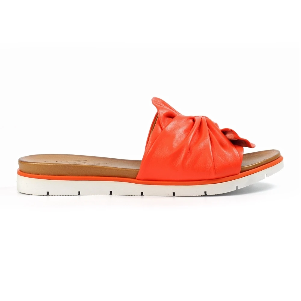 LUNAR Sunshine Orange Leather Sandal 1 LUNAR Sunshine Orange Leather Sandal
