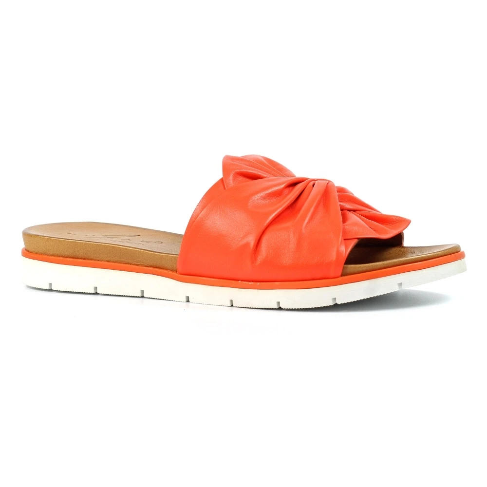 LUNAR Sunshine Orange Leather Sandal 3 LUNAR Sunshine Orange Leather Sandal - Image 3