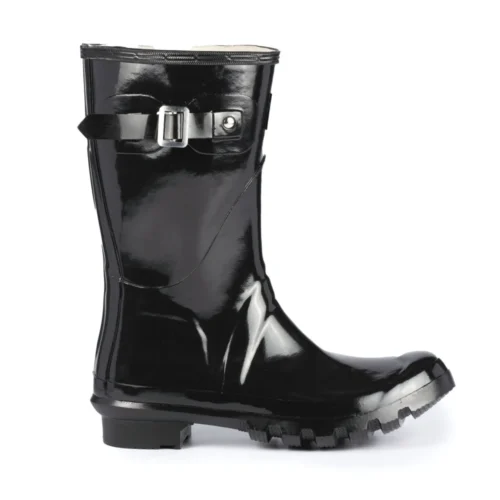 LUNAR Sweden Black Mid-Calf Wellington