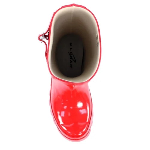 LUNAR Sweden Red Mid-Calf Wellington -Slipper Supply Store sweden red mid calf wellington p6835 390112 image