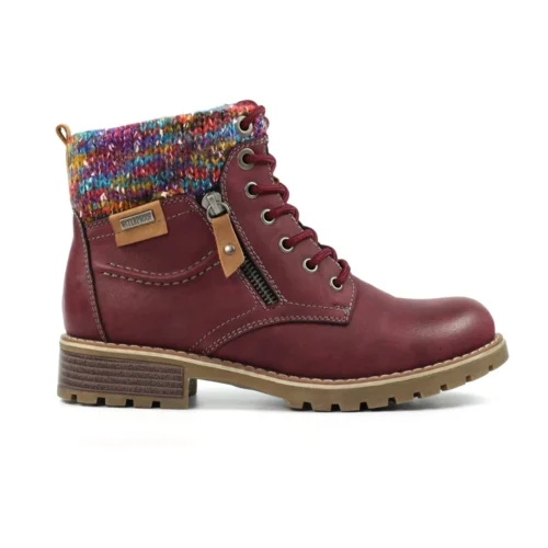 LUNAR Tabasco Burgundy Waterproof Boot