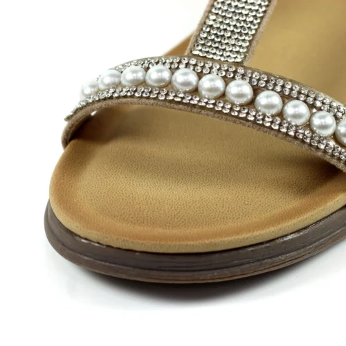 LUNAR Tancy Beige Pearl Sandal 13 LUNAR Tancy Beige Pearl Sandal -Slipper Supply Store tancy beige pearl sandal p6280 371700 image