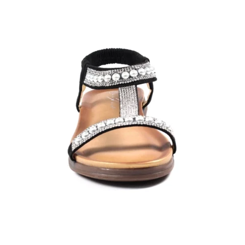 LUNAR Tancy Black Pearl Sandal 8 LUNAR Tancy Black Pearl Sandal -Slipper Supply Store tancy black pearl sandal p6281 371536 image