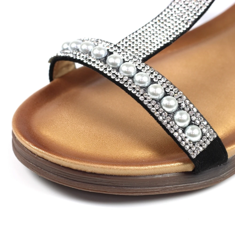 LUNAR Tancy Black Pearl Sandal 6 LUNAR Tancy Black Pearl Sandal - Image 6