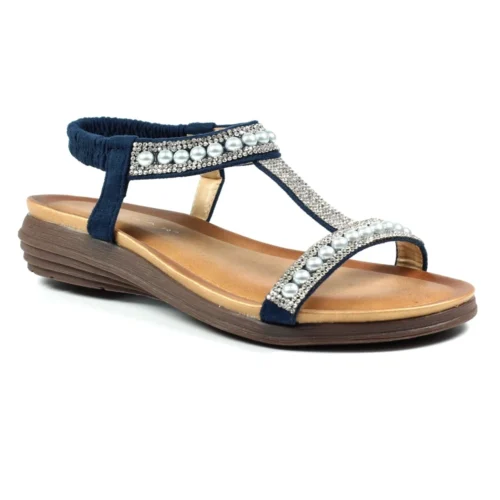 LUNAR Tancy Blue Pearl Sandal -Slipper Supply Store tancy blue pearl sandal p6282 371560 image