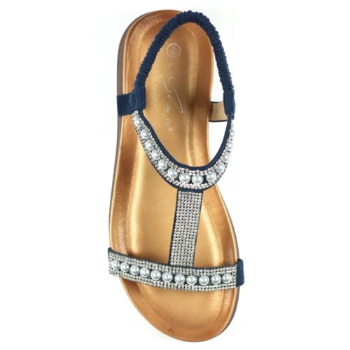 LUNAR Tancy Blue Pearl Sandal -Slipper Supply Store tancy blue pearl sandal p6282 371584 image