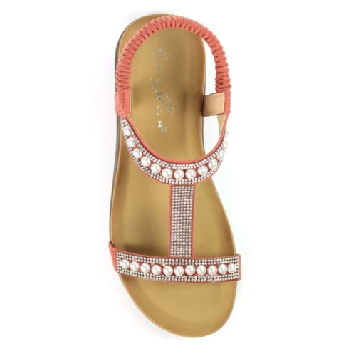 LUNAR Tancy Pink Pearl Sandal -Slipper Supply Store tancy pink pearl sandal p7241 416711 image