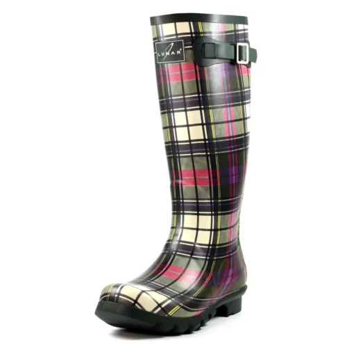 LUNAR Tartan Wellington -Slipper Supply Store tartan wellington p163 331132 image