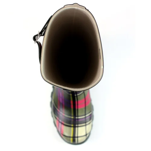LUNAR Tartan Wellington -Slipper Supply Store tartan wellington p163 331156 image