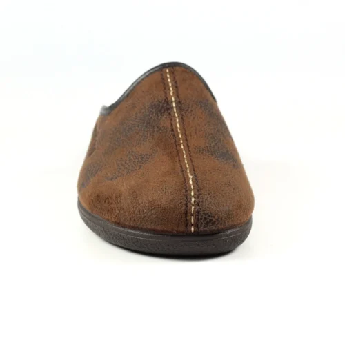Goodyear Tees Brown Mule Slipper -Slipper Supply Store tees brown mule slipper p6837 388401 image