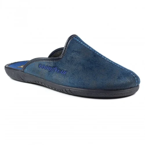 Goodyear Tees Navy Mule Slipper -Slipper Supply Store tees navy mule slipper p6836 388324 image