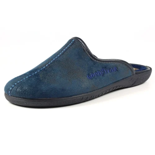 Goodyear Tees Navy Mule Slipper -Slipper Supply Store tees navy mule slipper p6836 388331 image
