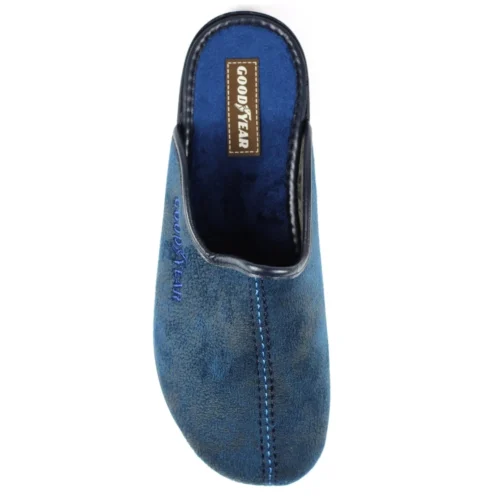 Goodyear Tees Navy Mule Slipper -Slipper Supply Store tees navy mule slipper p6836 388359 image