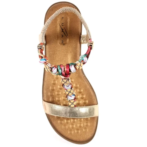 LUNAR Tempo Gold Sandal 12 LUNAR Tempo Gold Sandal -Slipper Supply Store tempo gold sandal p5619 337845 image