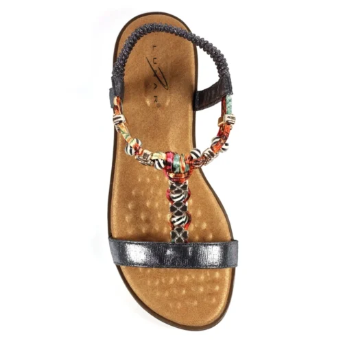 LUNAR Tempo Pewter Sandal 12 LUNAR Tempo Pewter Sandal -Slipper Supply Store tempo pewter sandal p6285 371790 image