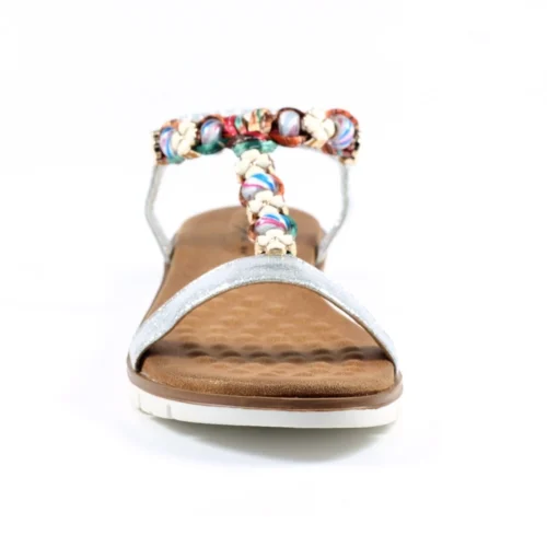 LUNAR Tempo Silver Sandal 10 LUNAR Tempo Silver Sandal -Slipper Supply Store tempo silver sandal p5620 337879 image