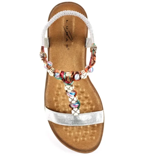 LUNAR Tempo Silver Sandal 12 LUNAR Tempo Silver Sandal -Slipper Supply Store tempo silver sandal p5620 337881 image