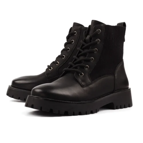 LUNAR Tetris Black Ankle Boot 15 LUNAR Tetris Black Ankle Boot -Slipper Supply Store tetris black ankle boot p7768 447259 image