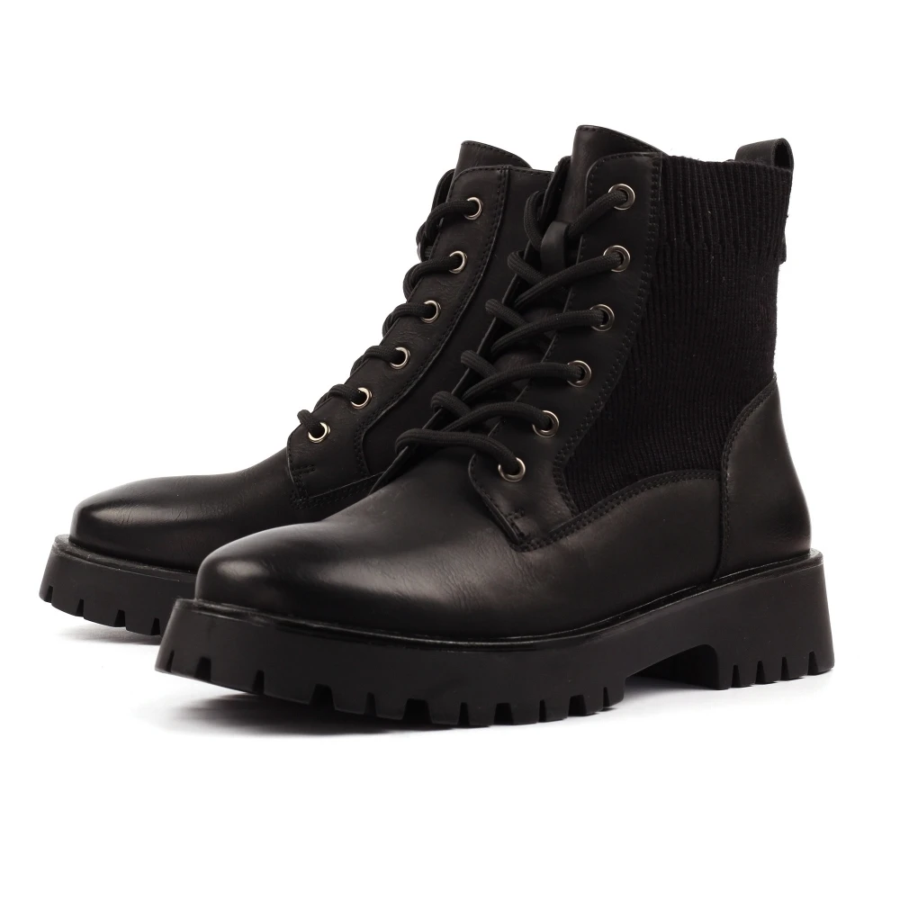 LUNAR Tetris Black Ankle Boot 8 LUNAR Tetris Black Ankle Boot - Image 8