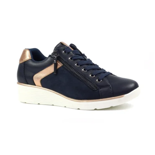 LUNAR Tillie Navy Trainer -Slipper Supply Store tillie navy trainer p6947 394539 image