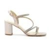 LUNAR Toulouse Champagne Block Heel Sandal -Slipper Supply Store toulouse champagne block heel sandal p7476 429401 image